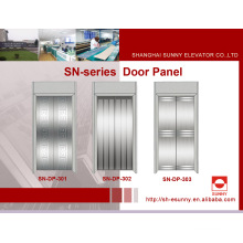 Panel de puerta de acero inoxidable para elevador (SN-DP-301)